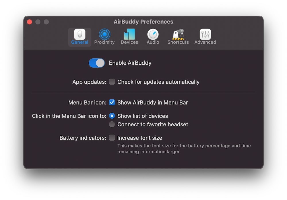 Free download AirBuddy - Connect AirPods to Mac