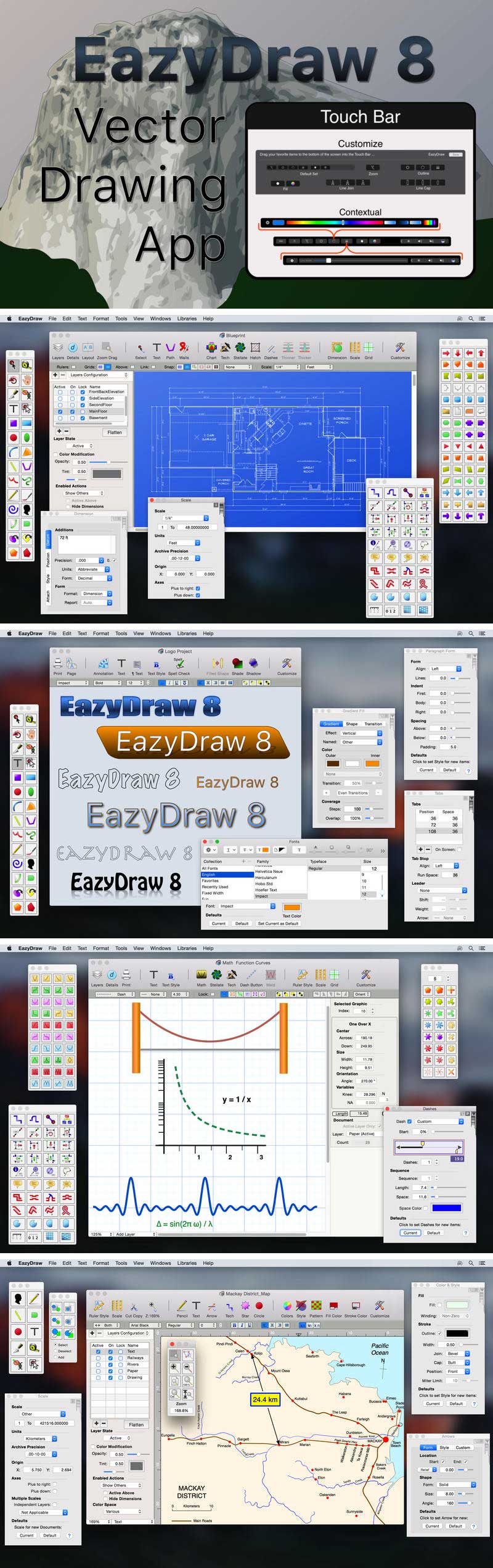 EazyDraw DMG For macOS - 2D Graphics Utility