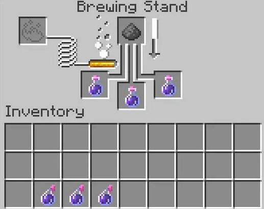 Recipe, how to make poison in Minecraft
