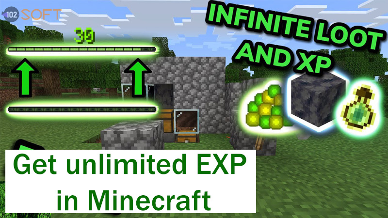 How to get unlimited EXP in Minecraft